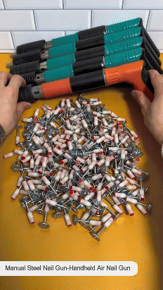 Pistola de Clavos a Pólvora Profesional – ¡Incluye 100 clavos de regalo!