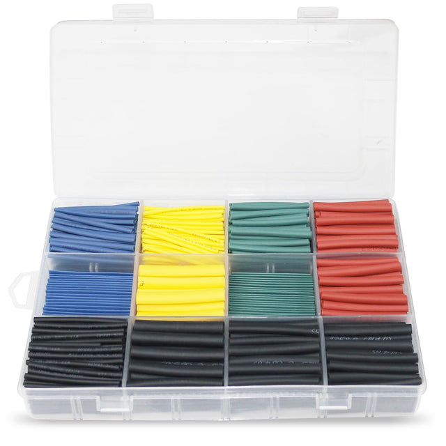 Kit Flexible de 530 Tubos Termorretráctiles